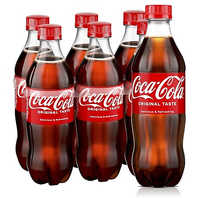 #ad Coca Cola Soda Soft Drink 16.9 fl oz 6 Pack *ORIGNAL FLAVOUR* $8.99