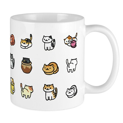 #ad CafePress Neko Atsume Mugs 11 oz Ceramic Mug 1712877179 $17.99