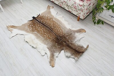 #ad Authentic Fallow Deer SkinPatio Decor Ideas Genuine Fallow Deer Rug $190.00
