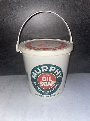 #ad Murphy Oil Soap Pure Vegetable Bucket Wood Cleaner Vintage 5 Lb $300.00