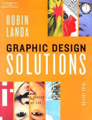 #ad #ad Graphic Design Solutions Design Concepts Paperback By Landa Robin GOOD $4.32