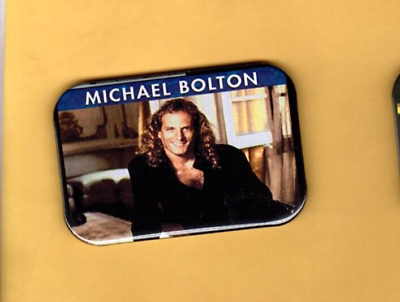 #ad MICHAEL BOLTON REFRIGERATOR MAGNET 2X3 WITH ROUNDED CORNER $5.00