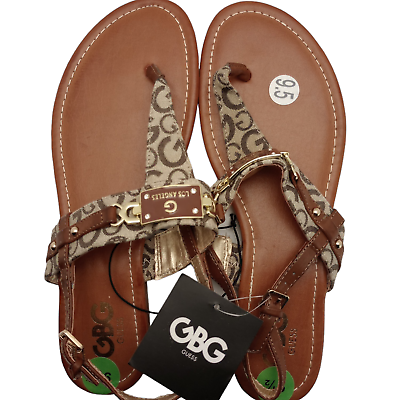 #ad #ad GBG Los Angeles by Guess Flip Flop Sandals Casual Size 9.5 New Free Shipping $19.95