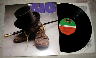 #ad Mr. Big Self Titled S T Original 1989 USA Vinyl LP NM $44.44