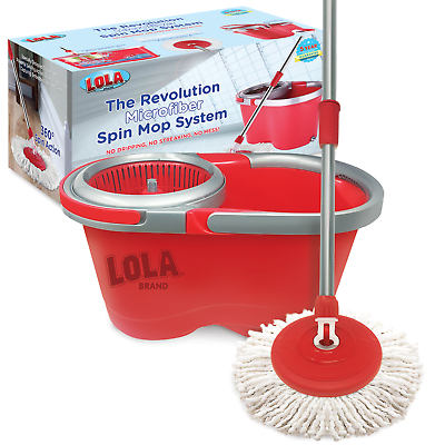 #ad The Revolution Microfiber Spin Mop System $32.88