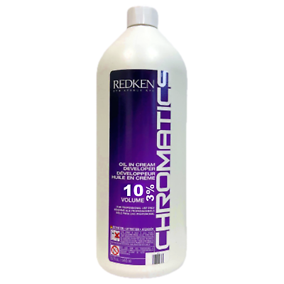#ad Redken Chromatics Oil In Cream 10 Volume Developer 32 oz $26.99