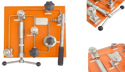 HS YTS 60MD Bench Pressure Pump 70MPa Portable Manual Liquid Pressure Generator $1206.02