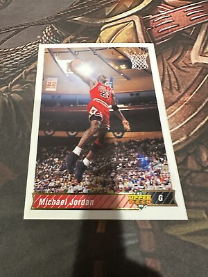 #ad Michael Jordan 1992 93 Upper Deck Basketball Card #23 $4.99