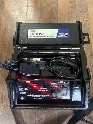#ad MARS H 10 PRO 25301 LEAK DETECTOR With Power adapter Works $199.95