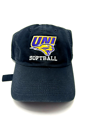 #ad University Northern Iowa Softball UNI Sports Hat Cap Strapback Blue 324D $9.99
