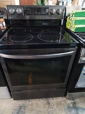 #ad LG InstaView AirFry 30 in Glass Top 5 Burners 6.3 cu ft Self Cleaning Air Fry $899.99