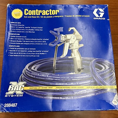 #ad Graco 288487 Contractor Airless Gun and Hose Kit Free Shipping $229.00