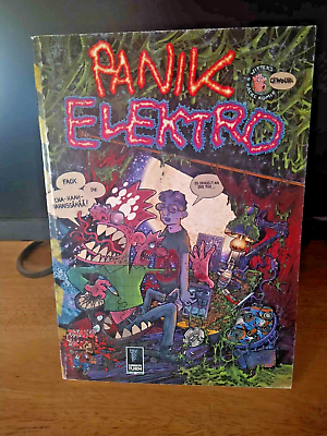 #ad PANIK ELEKTRO Trade paperback Graphic Novel German Language $19.99