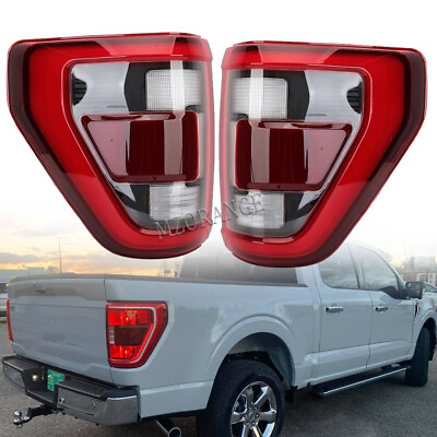 #ad For Ford F150 XLT 2021 2023 Rear Tail Light Incandescent Upgrade Raptor Style $447.76