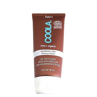 #ad COOLA Sunless Tan Firming Lotion 2 oz New $10.99