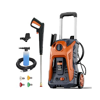#ad Electric Power Washer 4000 PSI Max 3.5 GPM Pressure Washer with 25FT Hose 4 ... $162.16