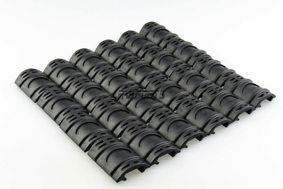 24PCS Black Heat Resistant Weaver Picatinny Rail Cover $12.99