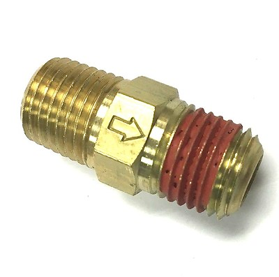 #ad Gardner Denver Replacement 90AR261 In Line Brass Ball Check Valve 1 4quot;X1 4quot; MPT $22.83