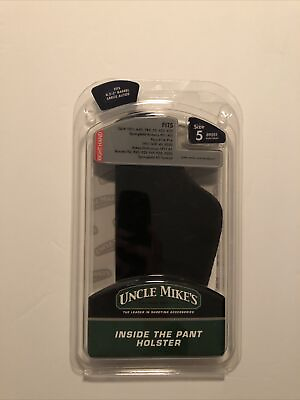 #ad Uncle Mike#x27;s 89051 Inside the Pants 4.5 5quot; Barrel Holster Size 5 Right Hand $12.00