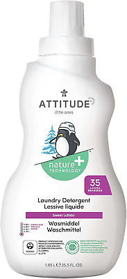 ATTITUDE Laundry Detergent for Baby Clothes Plant and Mineral Based Formula... $25.56