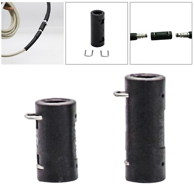 #ad New Tube Connector Adapter Extended 1 Pc Fitting High Pressure Washer Stick Pipe $6.27