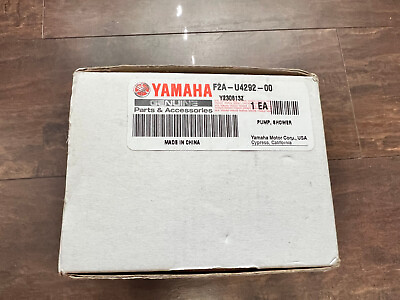 #ad #ad Yamaha Pump Shower F2A U4292 00 New Genuine OEM Part Flojet Demand Pump $199.99