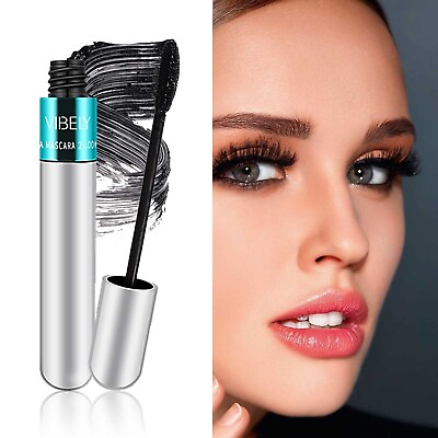 4D Silk Fiber Eyelash Extension Makeup Black Waterproof Eye Lashes USA #ad $1.99
