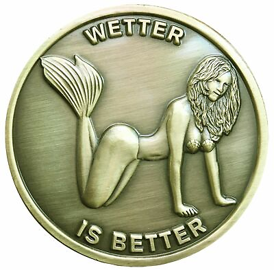 #ad Heads I Get Tail Bronze Sexy Heads Tails Challenge Coin US Warehouse Shipping $11.99