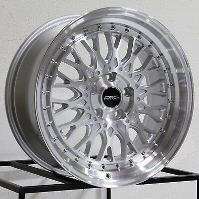 #ad 17x8.5 ARC AR1 5x112 35 Silver Machined Wheels Rims Set 4 73.1 $809.00
