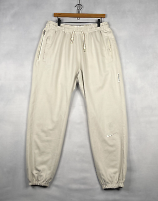 #ad Nike Portland Trail Blazers Pants Mens XL Off White Standard Issue Engineered $20.44