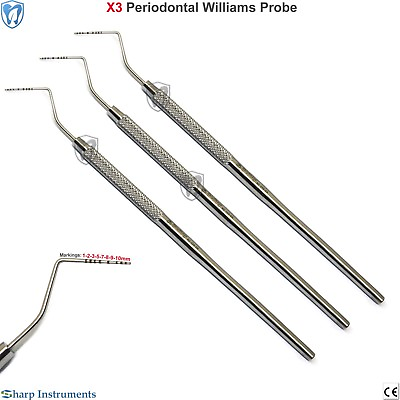 #ad Shipping cost for replacement William Periodontal Probe Single Ended X 15 C $22.17