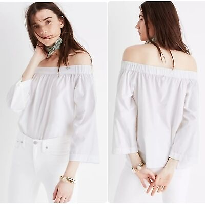 #ad Madewell Clean Off the shoulder Top $25.00