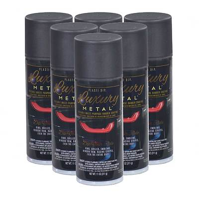 Plasti Dip Luxury Metal Black Sapphire Metallic 11oz Spray Cans Full Case of 6 $89.79