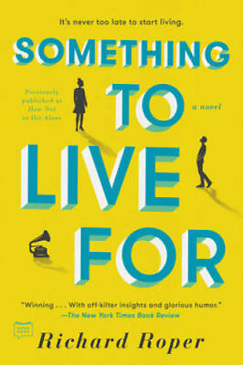 #ad Something to Live For Paperback By Roper Richard GOOD $4.06