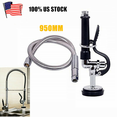#ad Commercial Restaurant Kitchen Pre Rinse Spray Head Sprayer Faucet Tap With Hose $59.99