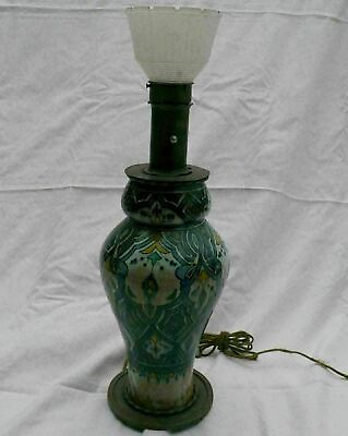 #ad #ad Noteworthy Safi Hand Painted Moroccan Pottery Lamp Bradley amp; Hubbard Mounted $249.00