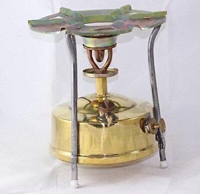 #ad Brass Kerosene Pressure Stove Camping Stove made from Brass amp; Iron $55.00