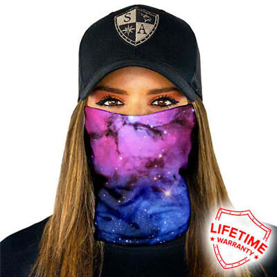 #ad S A 1 UV Face Shield Multipurpose Neck Gaiter Balaclava Elastic Face Mask $5.99