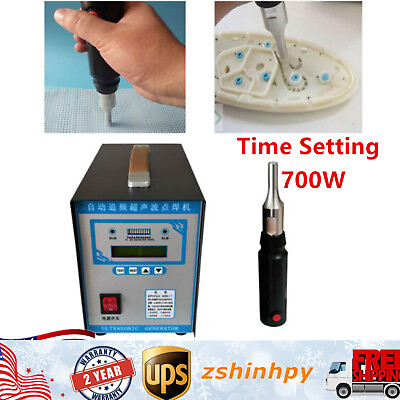 #ad 110V Portable Ultrasonic Plastic Welder Ultrasonic Spot Welding Machine $323.03