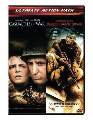 #ad Casualties of War amp; Black Hawk Down DVD VERY GOOD $4.19