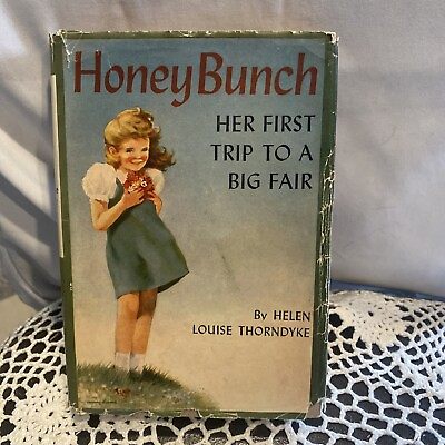 #ad Honey Bunch Her First Trip To A Big Fair Marie Schubert HcDj 1940 Edition $11.00