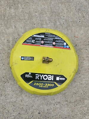 #ad Ryobi RY31SC01 15 inch 3300PSIused Surface Cleaner 🛑Read Description $35.00