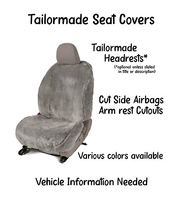 #ad #ad LUXURIOUS Australian Sheepskin Taliormade Seat Covers for mercedes $500.00