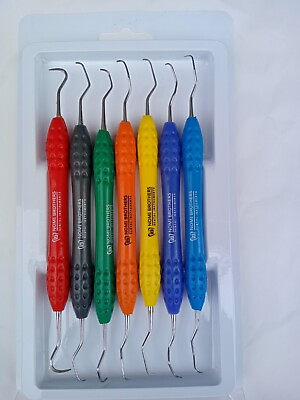 #ad Dental Teeth Cleaning Kit Dentist Floss Plaque Remover Oral Care Tooth Tool 7PCS $16.00