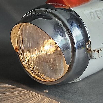 #ad Delta Rocket Ray Custom FLUTED Headlight Lens Huffy Higgins Hawthorne Schwinn $12.00
