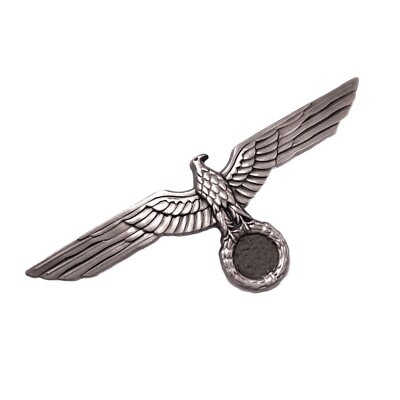#ad WWII German eagle Iron cross Badge 9.1cm $14.99