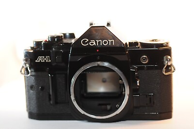 #ad Canon A 1 A1 FD 35mm Film analog SLR camera *NOT working* NO POWER parts repair $38.85