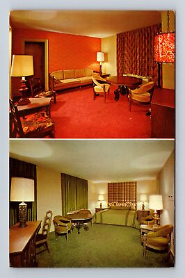 #ad Lexington KY Kentucky Campbell House Inn Interior Advertising Vintage Postcard $7.99