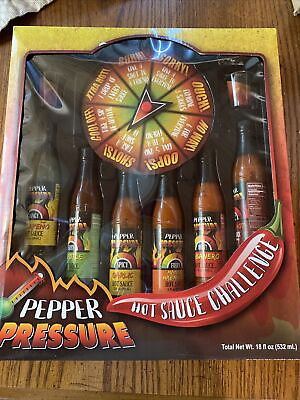 #ad Pepper Pressure Hot Sauce Challenge $17.90