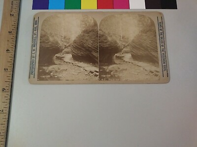 #ad Cold Water Canon Dalles of the Wisconsin River Ingersoll Stereoview Photo $25.00